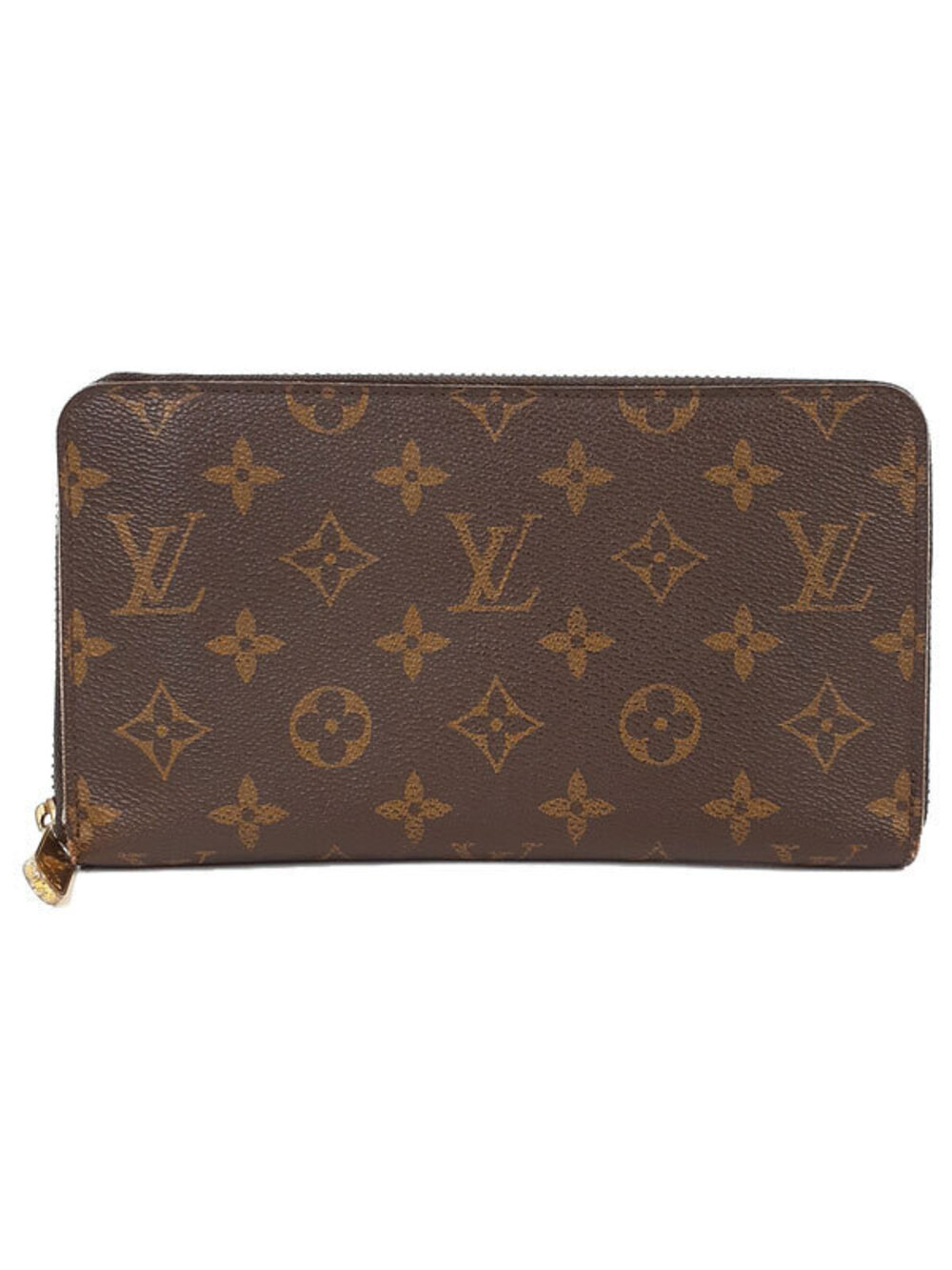 Louis Vuitton Monogram Zippy Organizer Round Zipper Long Wallet